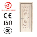 Porte en bois en PVC Intérieur Chambre Porte Gj-06